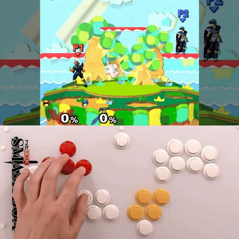 SB - SSBM - Falcon - Walk Speed (X1/X2)