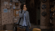Sara Gilbert Kiss GIF by ABC Network