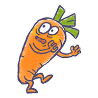 Scared Shock Sticker