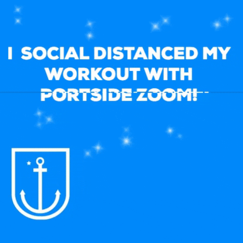PortsideFitness workout zoom socialdistancing portside GIF