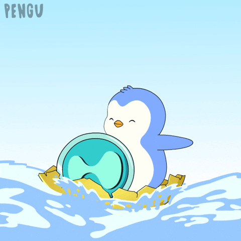 Crypto Penguin GIF by Pudgy Penguins
