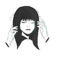 carnetteu women woman mental health anxiety Sticker
