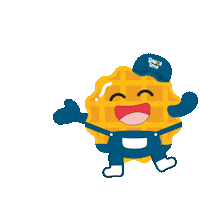 Happy Time Sticker by Nasi Kulit Malam Minggu