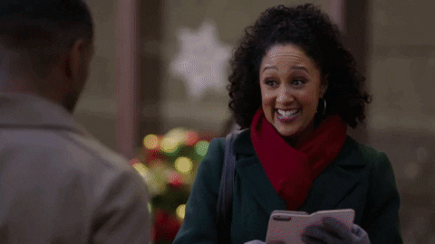 Christmas Time GIF by Hallmark Mystery