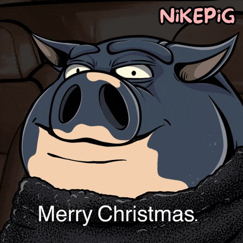 Happy Merry Christmas GIF by Nikepig