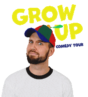 Grow Up Comedy Sticker by Trey Kennedy