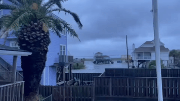 'Life-Threatening Storm Surge' Leaves Homes Inundated on Texas Coast