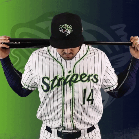 GoStripers giphyupload look up gwinnett stripers GIF