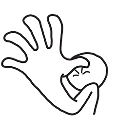 vuifah giphyupload no angry nope Sticker