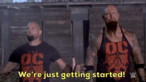 The Oc Reaction GIF by WWE
