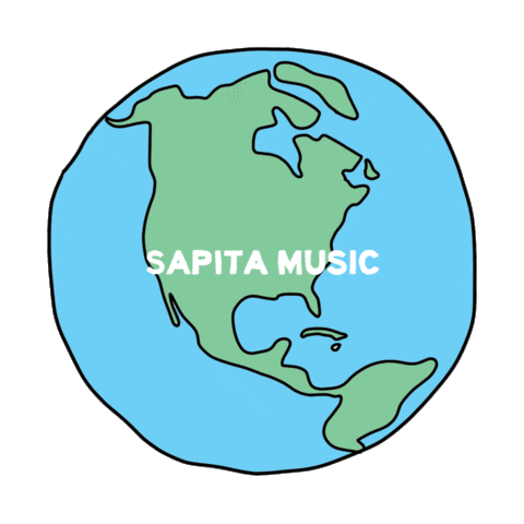 sapitamusic giphyupload earth planet globe Sticker