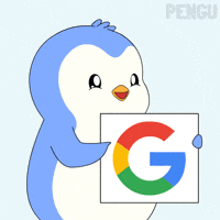 Looking Google Chrome GIF by Pudgy Penguins