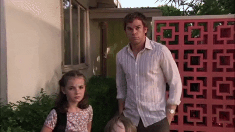 9not5hing6 showtime shrug dexter dextermorgan GIF