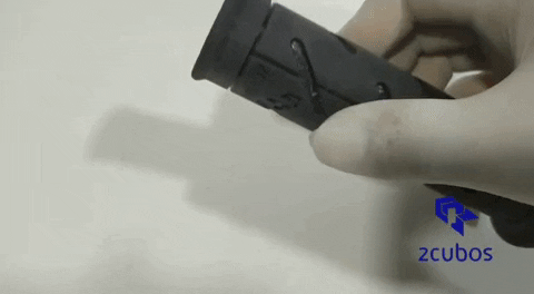 2CUBOS impressao3d 2cubos resina flexível resina uv GIF