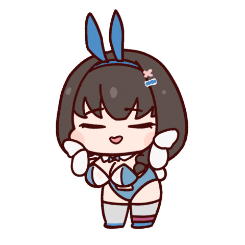 Dance Bunny Sticker