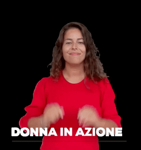 Donna In Azione GIF by Carmen Naclerio