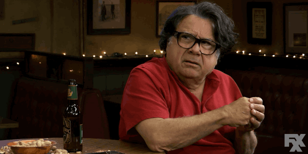 danny devito hair GIF by It's Always Sunny in Philadelphia