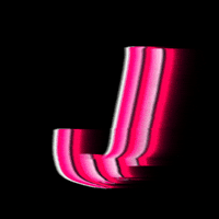 Glitch Alphabet GIF by #BASILIO