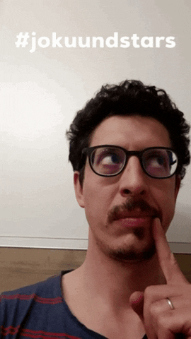 joku_badhall thinking nachdenken joku jokuundstars GIF