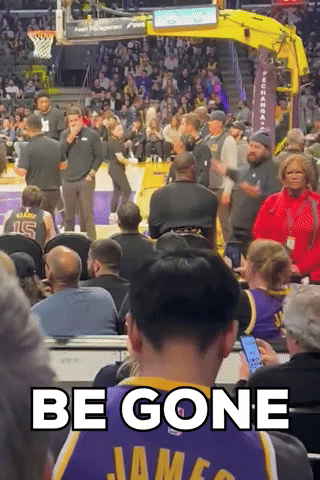 Man Escorted From Game After LeBron Confrontation
