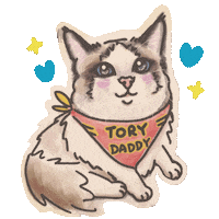 Ragdoll Tory Sticker