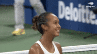 Fernandez Celebrates Her Victory