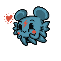 Love You Octopus Sticker