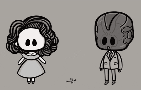 Wanda Maximoff Couple GIF
