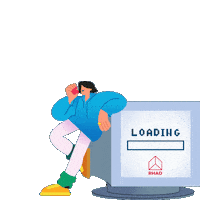 Christmas Eating Sticker by RHAD