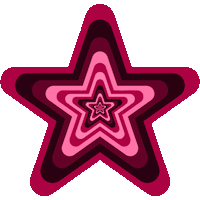 excited star struck Sticker