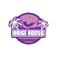 Los Angeles Beach Sticker by Arise Roots