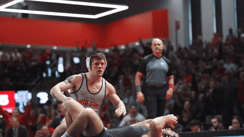 Ohio State Wrestling GIF by Ohio State Athletics