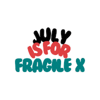 July Autism Sticker by fragilexindia