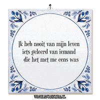 Nl Wijsheid Sticker by Tegelspreuken.nl