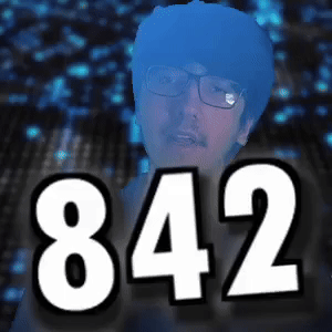 842