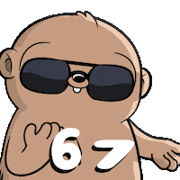 6 7 Fug Sticker by Fugz Official