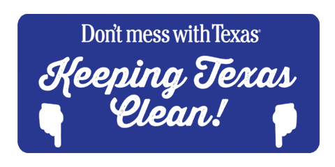 Youre Trash Texas Pride Sticker by Don't mess with Texas