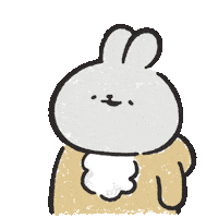 Water Bunny Sticker
