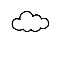 Rain Cloud Sticker