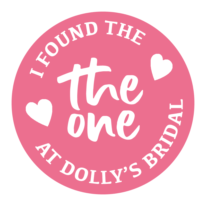 Dollysbridal giphyupload yes to the dress book your bridal fitting she found the one Sticker