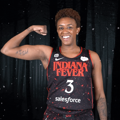 Lets Go Smile GIF by Indiana Fever