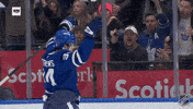 Happy Toronto Maple Leafs GIF by NHL