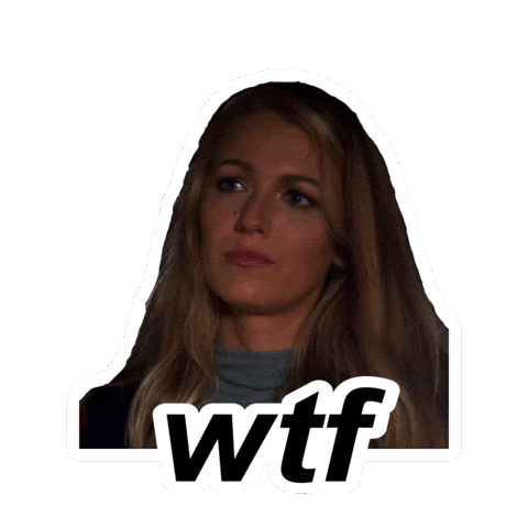 Angry No Way Sticker by Blake Lively Fan