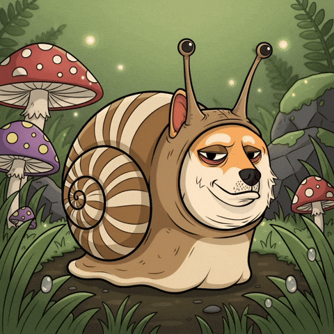 Shiba Inu Illustration GIF by Doge Pound