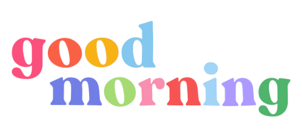 Happy Good Morning Sticker