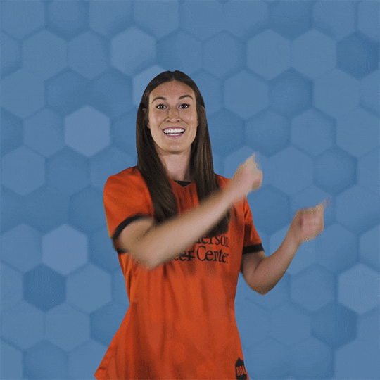 Look Here Soccer GIF by Houston Dash