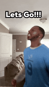 Jumping Lets Go GIF