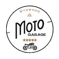 Motogarage_Wynwood wynwood caferacer moto garage motogarage Sticker