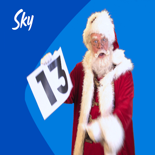SkyRadio_101fm music christmas excited xmas GIF
