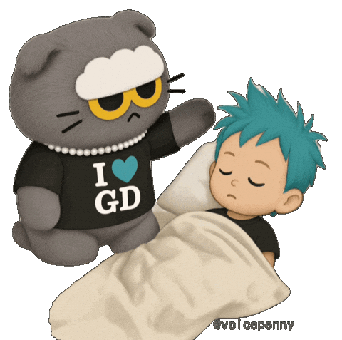 G Dragon Cat Sticker